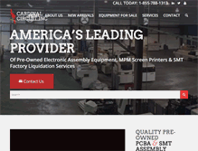Tablet Screenshot of cardinalcircuit.com